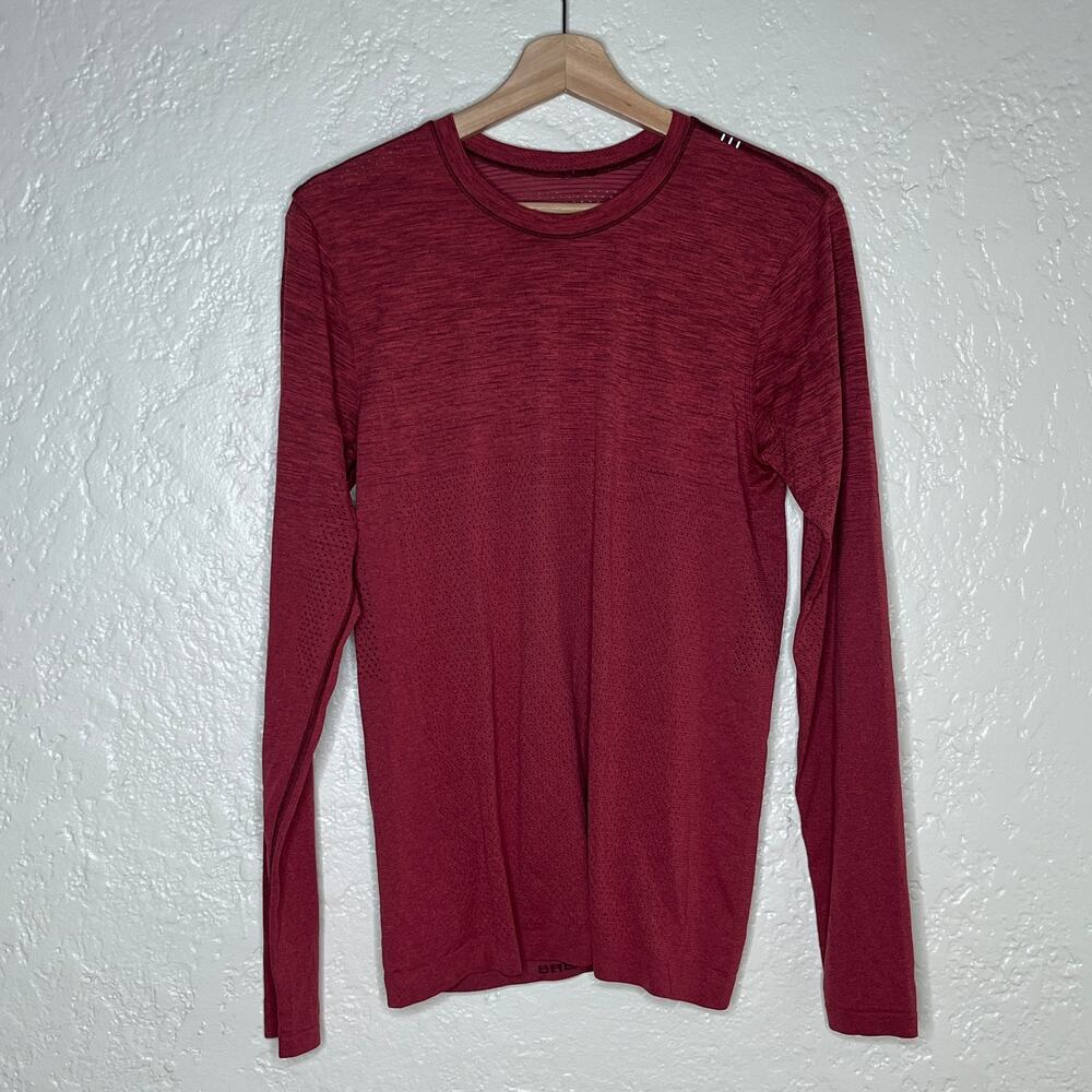Lululemon Swiftly Tech Long Sleeve Crewneck Red Small